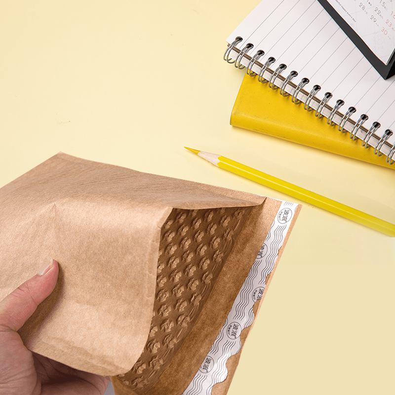 Biologisch abbaubare, bedruckte Kraftpapiertüte